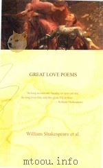 GREAT LOVE POEMS PDF电子版封面 WILLIAM SHAKESPEARE ET AL