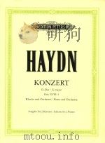 KONZERT IN G DUR/G major Hob.XVIII: 4（ PDF版）