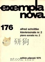 klaviersonate nr.2 piano sonata no.2 PDF电子版封面 alfred schnittke