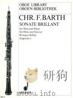 Sonate Brillant for Oboe and Piano B major（1994 PDF版）
