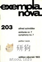sinfonie nr.7 symphony no.7 PDF电子版封面 Alfred schnittke