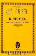 Also sprach zarathustra op.30（1974 PDF版）