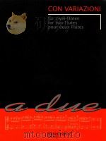 Con variazioni for two flutes（1978 PDF版）