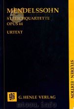 Streichquartette Opus 44 1998 PDF电子版封面