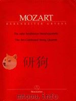 The Ten Celebrated String Quartets（1990 PDF版）