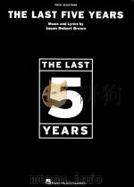 vocal selections the last 5 years PDF电子版封面