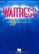 Waitress the rresistible new broadway musical PDF电子版封面