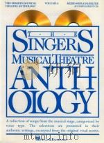 the singers musicaltheatre anthology Mezzo-soprano belter volume 6 PDF电子版封面