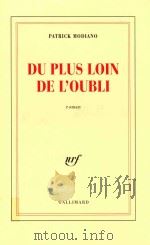 Du plus loin de l'oubli（1996 PDF版）