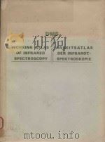 DMS WORKING ATLAS OF INFRARED SPECTROSCOPY ARBEITSATLAS DER INFRAROT-SPEKTROSKOPIE（1972 PDF版）