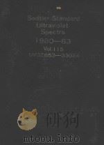 SADTLER STANDARD ULTRAVIOLET SPECTRA 1980-83 VOL.115 UV32653-33024 1983 PDF电子版封面