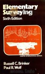 ELEMENTARY SURVEYING SIXTH EDITION 1977 PDF电子版封面 0700224939