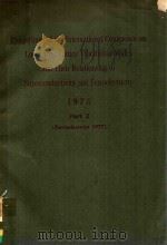 PROCEEDINGS OF THE INTERNATIONAL CONFERENCE ON LOW LYING LATTICE VIBRATIONAL MODES AND THEIR RELATIO 1975 PDF电子版封面