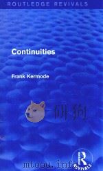 CONTINUITIES（1968 PDF版）