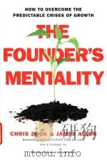 The founder's mentality: how to overcome the predictable crises of growth（ PDF版）