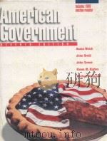 AMERICAN GOVERNMENT SEVENTH EDITION 1999 PDF电子版封面 0534553710