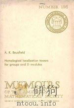 Homological localization towers for groups and [PI sign]-modules（1977 PDF版）