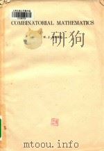Combinatorial mathematics（1963 PDF版）