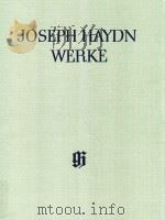 JOSEPH HAYDN WERKE REIHE Ⅱ CONCERTANTE 1792 1982 PDF电子版封面