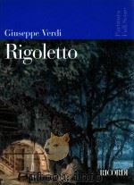 PARTITURA FULL SCORE RIGOLETTO MELODRAMMA IN TRE ATTI（1999 PDF版）