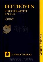 STREICHQUARTETT CIS-MOLL OPUS 131 STUDIEN-EDITION（ PDF版）
