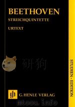 STREICHQUINTETTE STUDIEN-EDITION（ PDF版）