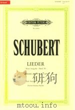 LIEDER NEUE AUSGABE/BAND Ⅳ LIEDER OP.81-OP.108 TIEFE STIMME/LOW VOICE（ PDF版）