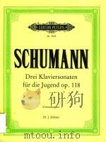 EREI KLAVIERSONATEN FUR DIE JUGEND OP.118 URTEXTAUSGABE（ PDF版）
