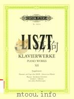KLAVIERWERKE PIANO WORKS Ⅻ SUPPLEMENT（ PDF版）