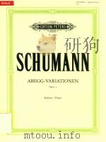 ABEGG-VARIATIONES FUR KLAVIER/FOR PIANO（ PDF版）