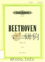33 VARIATIONS ON A WALTZ BY A.DIABELLI FOR PIANO/FUR KLAVIER（ PDF版）