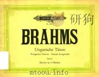 UNGARISCHE TANZE FUR KLAVIER ZU VIER HANDEN REVIDIERT VON OTTO SINGER BAND Ⅰ: NR.1-10（ PDF版）