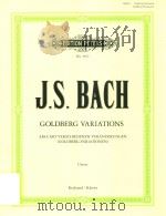 GOLDBERG VARIATIONS ARIA MIT VERSCHIEDENEN VERANDERUNGEN(GOLDBERG-VARIATIONEN)FOR KEYBOARD（ PDF版）