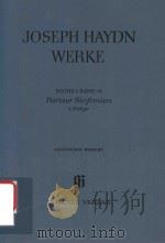 JOSEPH HAYDN WERKE REIHE Ⅰ BAND 12 PARISER SINFONIED 1.FOLGE KRITISCHER BERICHT（1979 PDF版）
