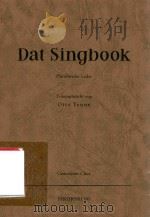 DAT SINGBOOK PLATTDUTSCHE LEDER 1953 PDF电子版封面