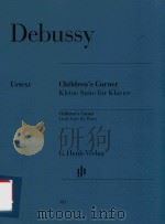 CHILDREN'S CORNER KLEINE SUITE FUR KLAVIER（ PDF版）