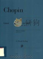 WALZER CIS-MOLL OPUS 64 NR.2 WALTZ IN C# MINOR OP.64 NO.2（ PDF版）