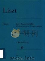 ZWEI KONZERTETUDEN WALDESRAUSCHEN·GNOMENREIGEN TWO CONCERT ETUDES FOREST MURMURS·DANCE OF THE GNOMES PDF电子版封面