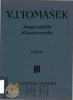 Ausgewa?hlte Klavierwerke 1971 PDF电子版封面