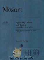 SONATE FUR KLAVIER UND VIOLINE E-MOLL KV 304(300C) SONATA FOR PIANO AND VIOLIN IN E MINOR K.304(304C（ PDF版）
