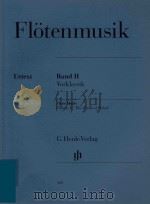 BAND Ⅱ VORKLASSIK FLUTE MUSIC VOLUME Ⅱ PRE-CLASSICAL PERIOD FLOTE FLUTE BASSO CONTINUO（ PDF版）