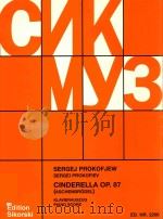 CINDERELLA (ASCHENBRODEL) KLAVIERAUSZUG (ATOWMJAN) CINDERELLA PIANO SCORE (ATOVMYAN)   1957  PDF电子版封面     