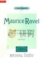 MENUET SUR LE NOM D'HAYDN PRELUDE A LA MANIERE DE BORODINE A LA MANIERE D'EMMANUEL CHABRIE（1994 PDF版）