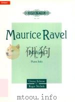 MIROIRS FOR PIANO SOLO（1995 PDF版）