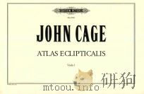 ATLAS ECLIPTICALIS VIOLA 1 1961 PDF电子版封面 JOHN CAGE