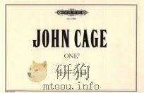 ONE (2) TO BE PLAYED ON 1-4 PIANOS（1989 PDF版）