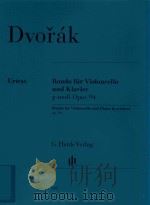 RONDO FUR VIOLONCEIIO UND KLAVIER G-MOLL OPUS 94 RONDO FOR VIOLONCELLO AND PIANO IN G MINOR OP.94（ PDF版）
