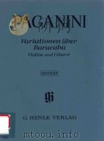 60 VARIATIONEN UBER BARUCABA FUR VIOLINE UND GITARRE GTTARRE（ PDF版）