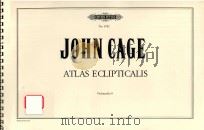 ATLAS ECLIPTICALIS VIOLONCELLO 9 1962 PDF电子版封面 JOHN CAGE