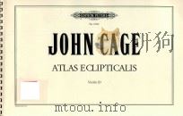 ATLAS ECLIPTICALIS VIOLN 20 1962 PDF电子版封面 JOHN CAGE